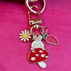 Kawai Bunny Key Or Bag Charm